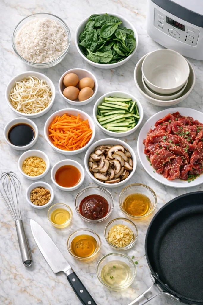 bibimbap recipe