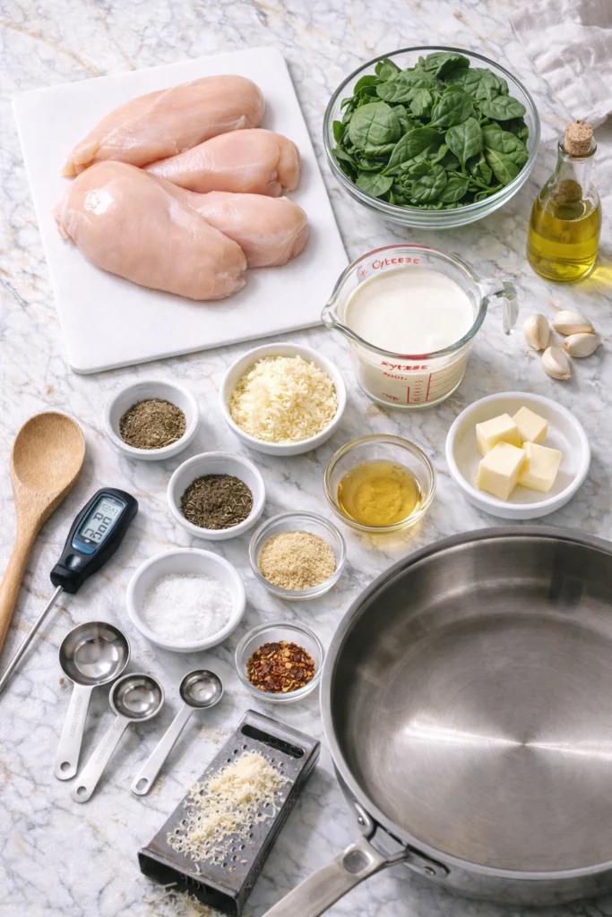 Chicken and Spinach Recipe