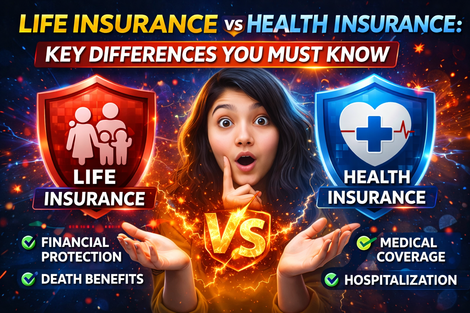 Life Insurance vs Health Insurance