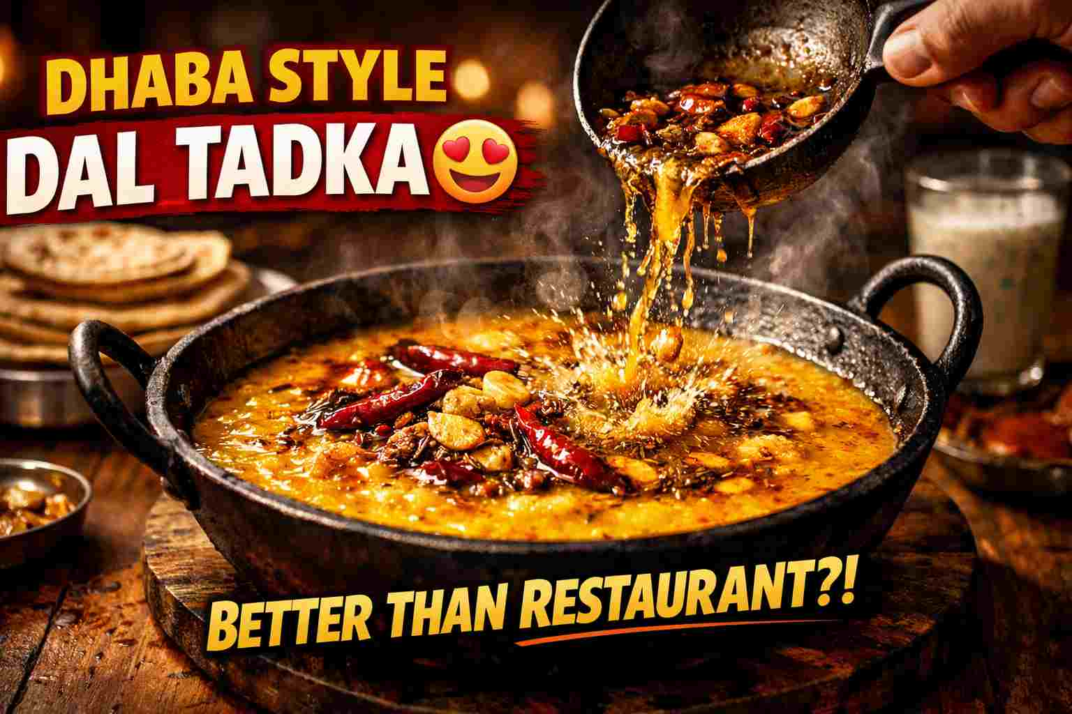 Dal Tadka – Dhaba Style Recipe (The Real Deal You’ve Been Craving )