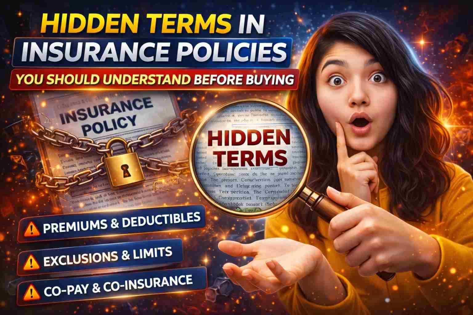 Hidden Terms in Insurance Policies